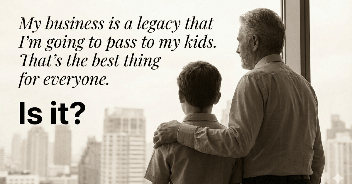Father and son looking out over window